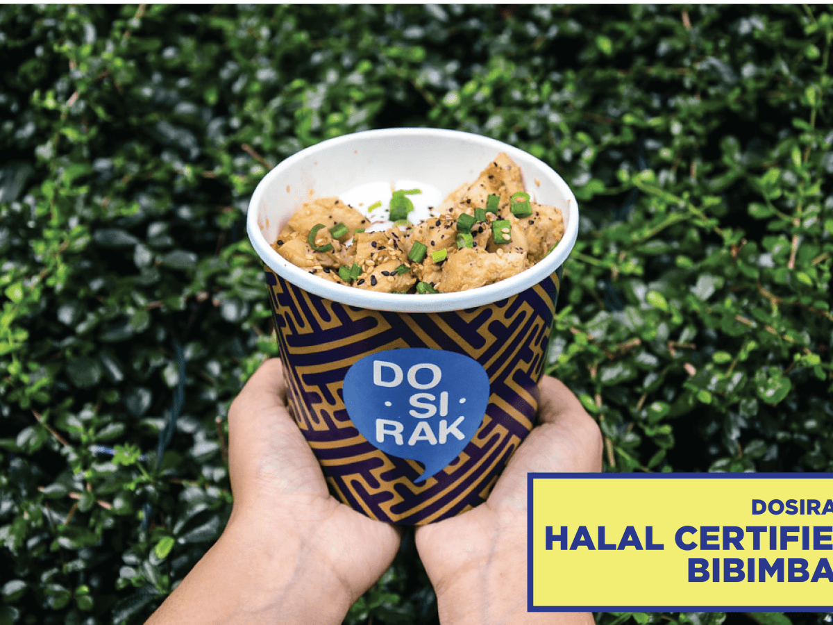 Halal Certified Modern Bibimbap —&nbsp;Dosirak