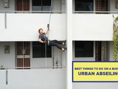 BEST THINGS TO DO ON A BUDGET: ABSEILING OFF HDB&nbsp;BLOCKS