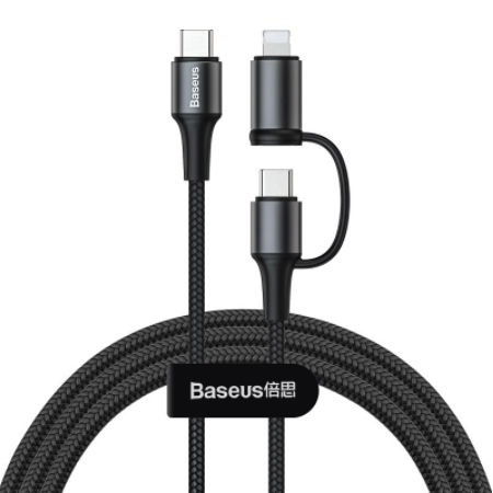 2 in 1 Charger Iphone Macbook